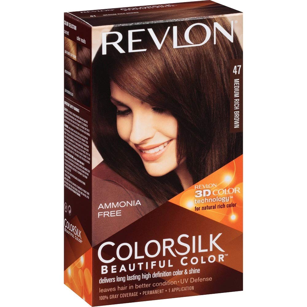 Revlon Colorsilk Medium Rich Brown #47 Hair Color