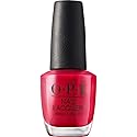 OPI Nail Lacquer OPI by Popular Vote | Opaque Dark Red Crème Chip Resistant Nail Polish | Washington DC Collection