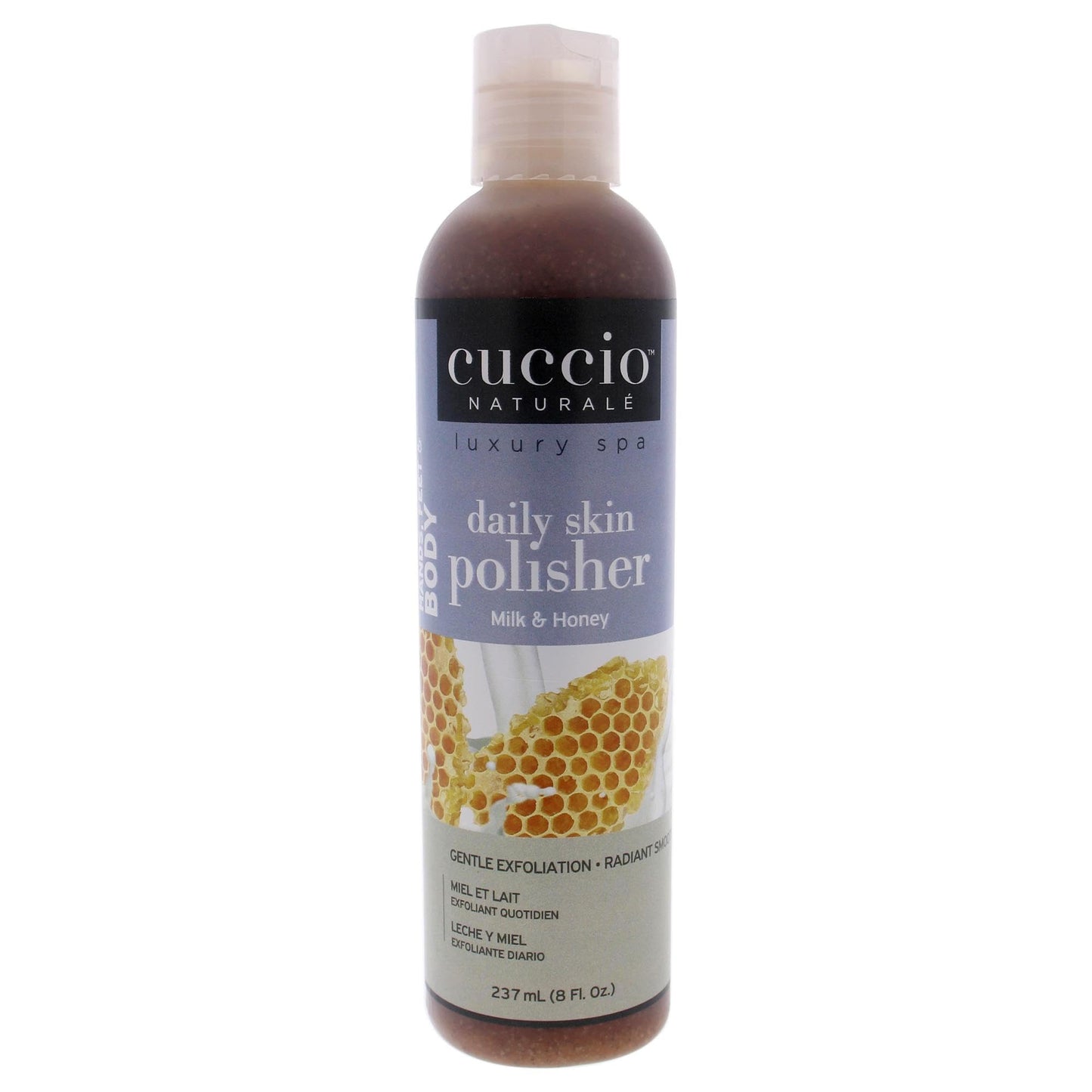Cuccio Naturale Daily Skin Body Polisher - Soothes And Softens Your Skin - Gentle Exfoliation Process - Lifts Dead Cells From The Skin’s Surface