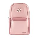 Concept One New Balance Laptop Backpack, Legacy Travel Bag for Men and Women, Pink, 18 Inch