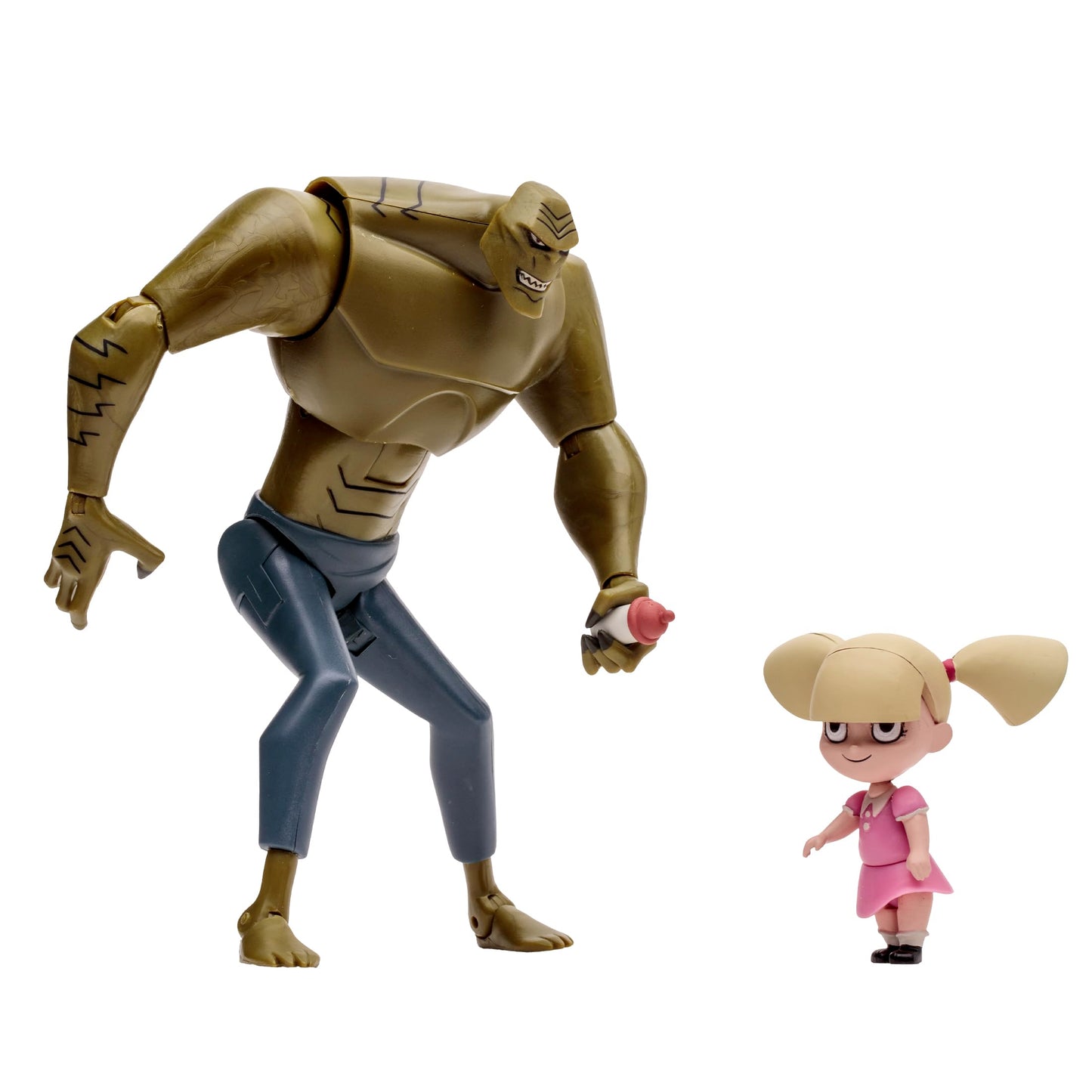 McFarlane Toys - The New Batman Adventures Killer Croc & Baby Doll, 6in Scale Figure