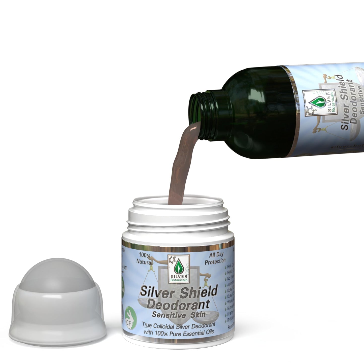 Silver Shield Deodorant - Sensitive Skin Formula Beauty and Personal Care Silver Botanicals