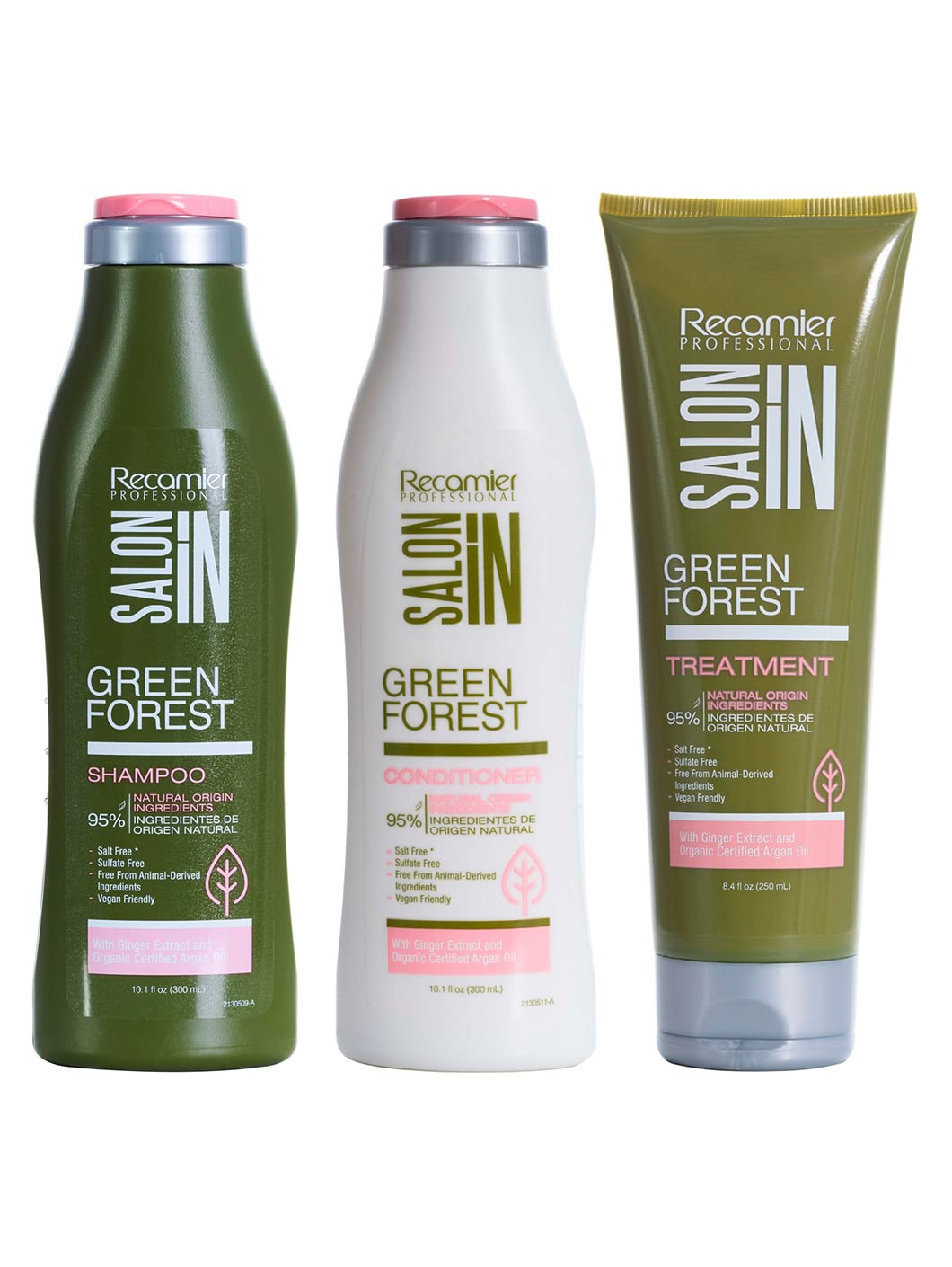 Recamier Professional Salon In Sin Sal Organic Shampoo Conditioner Set Sulfate Free 10.1 OZ