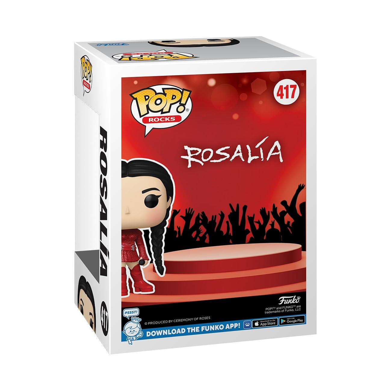 Funko Pop! Rocks: Rosalia (Bizcochito) - Diamond Glitter - Amazon Exclusive - Collectable Vinyl Figure - Gift Idea - Official Merchandise - Toys…
