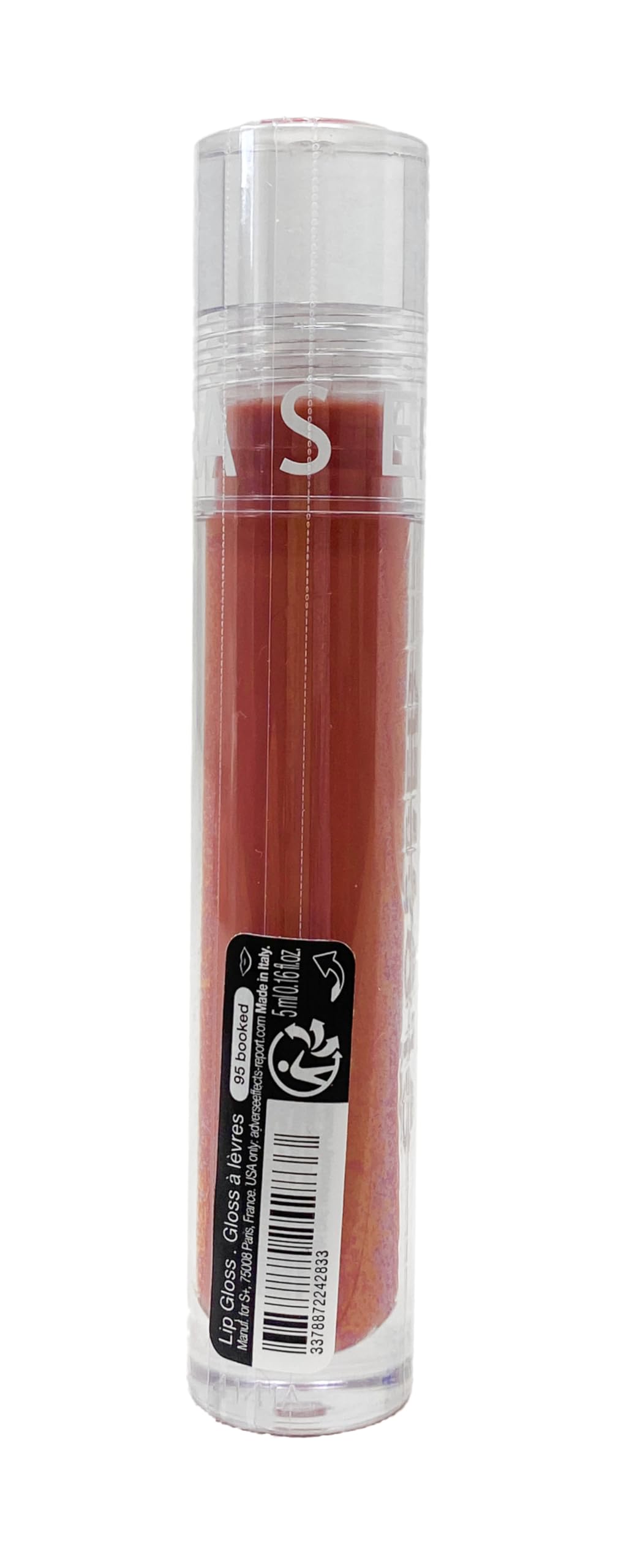 SEPHORA Collection Glossed Lip Gloss - 95 Booked (rosy brown) 0.16 oz / 5 mL