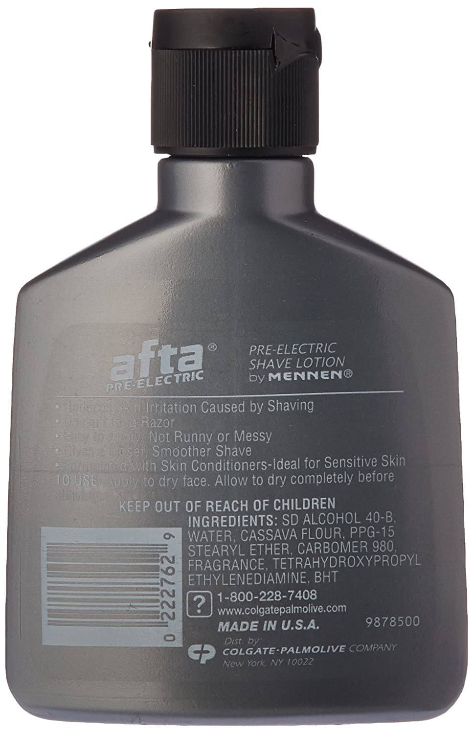 Mennen Afta Pre-Electric Shave Lotion With Skin Conditioners Original, 3 Fl Oz
