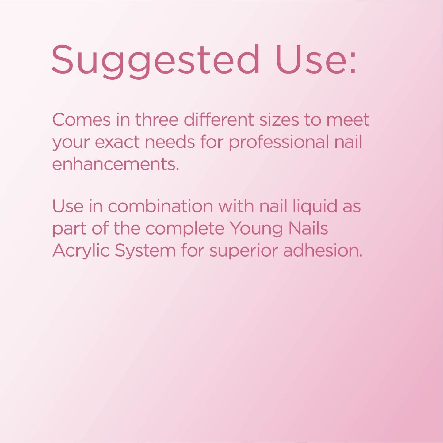 Young Nails Acrylic Cover Powder - Self-Leveling Acrylic Nail Powder, Clear Nude Pink White Acrylic Powder for Nail Extenstion, Professional Grade Beauty & Personal Care Young Nails