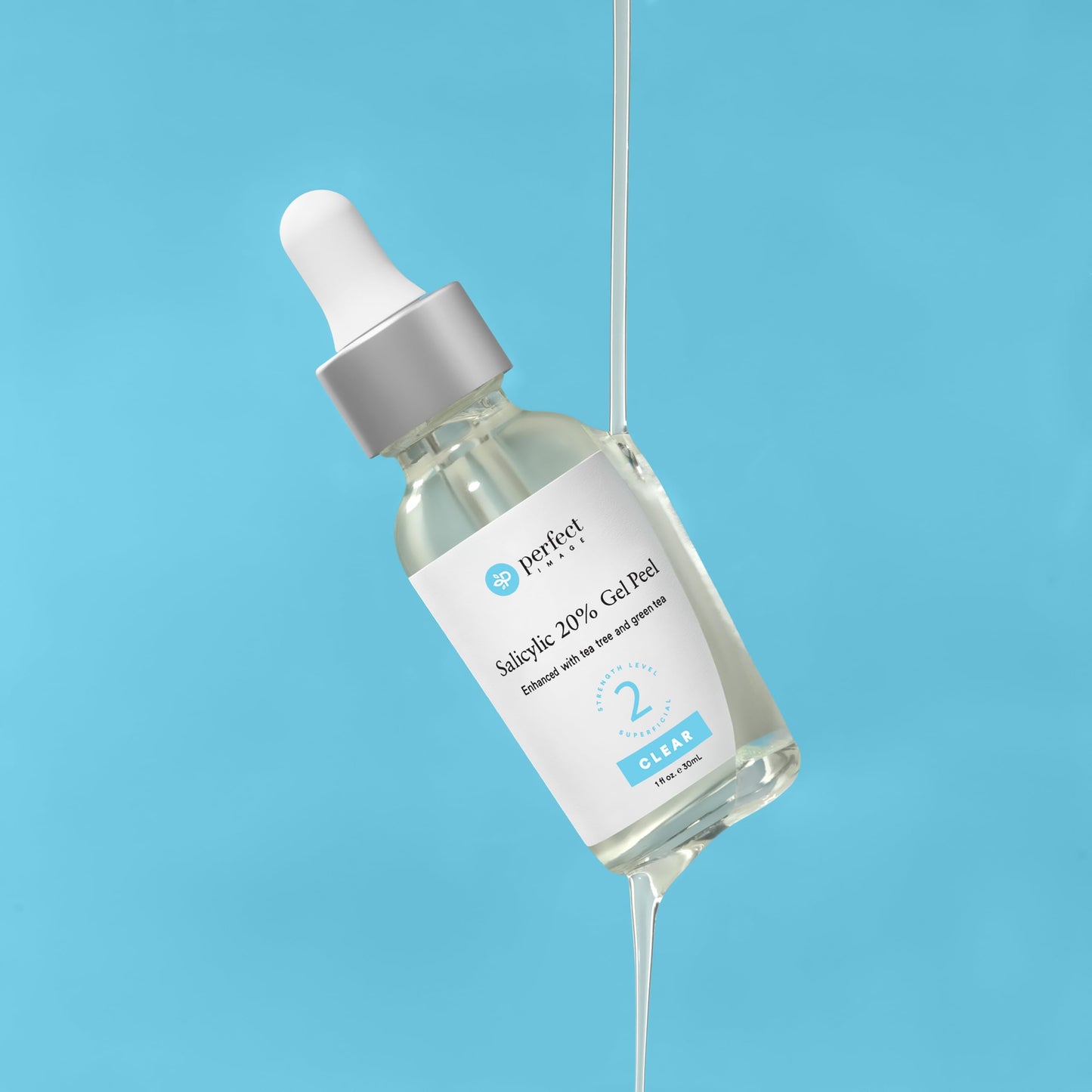 Salicylic Gel Chemical Peel - Enhanced with Green Tea Extract and Tea Tree Oil (20% Strength)