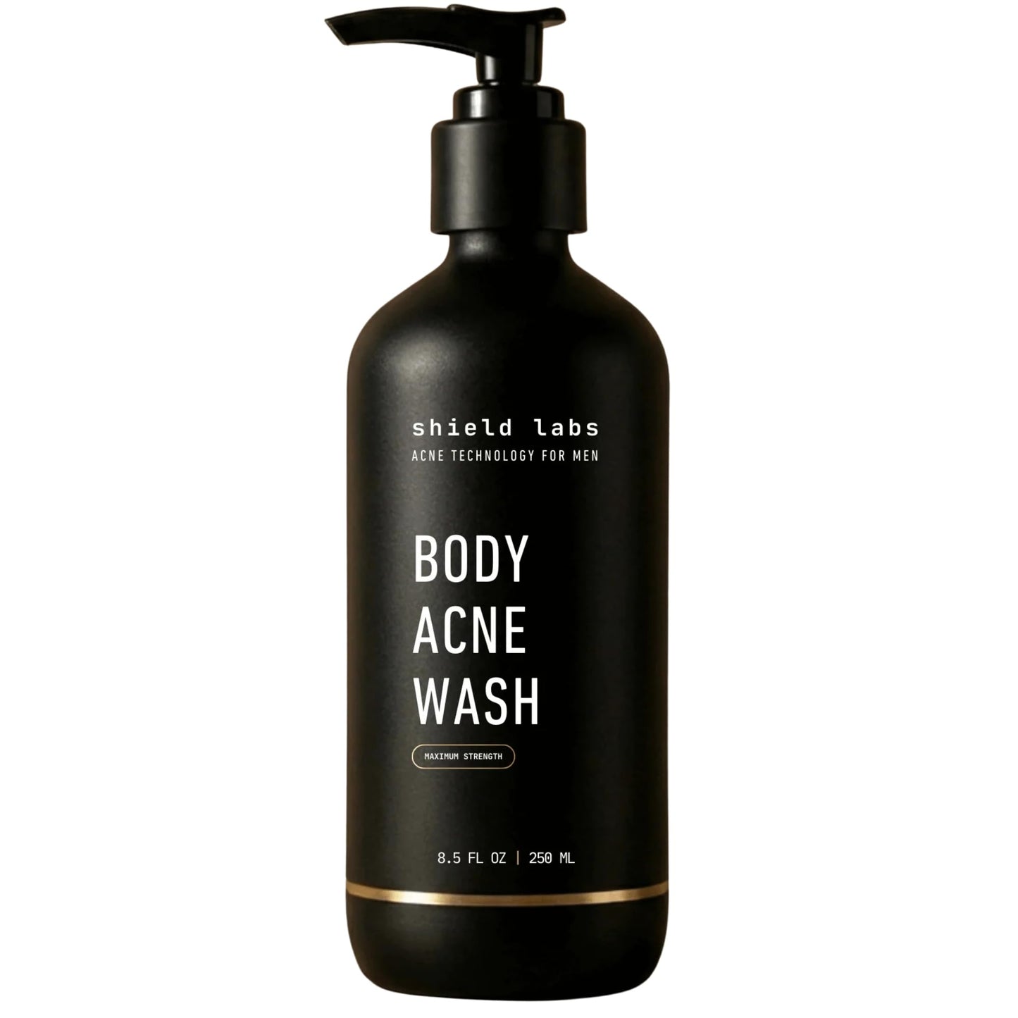 Shield Body Acne Wash for Back, Chest & Shoulders - Men's 10% Benzoyl Peroxide Body Wash, Clears Breakouts & Acne Scars - Unscented with Niacinamide Beauty and Personal Care Shield Default Title