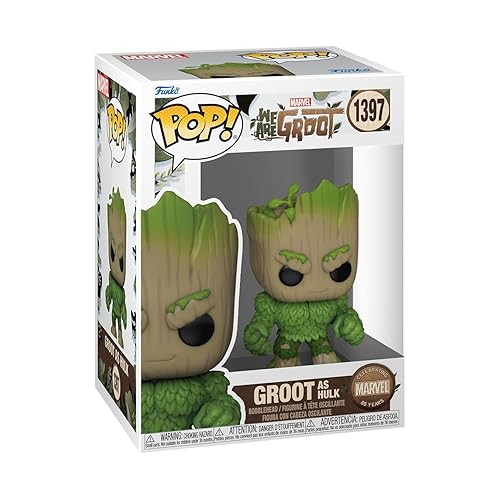 Funko POP! Marvel: We are Groot - Hulk - Groot Shorts - Collectable Vinyl Figure - Gift Idea - Official Merchandise - for Kids & Adults - TV Fans…