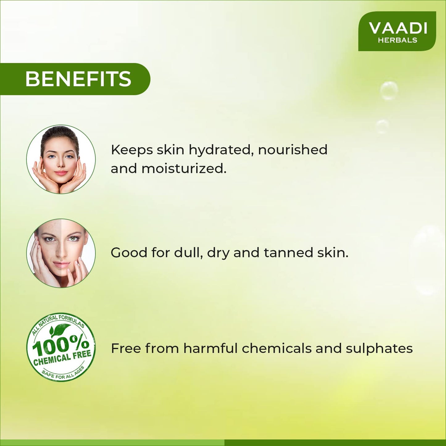 Vaadi Herbals Skin Rehydrating Lavish Almond Soap 6x75g
