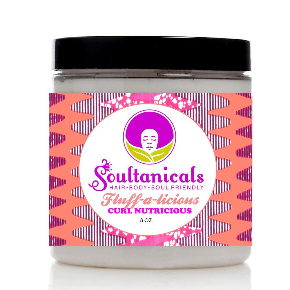 Soultanicals Fluff-a-licious Curl Nutricious, 8 Oz
