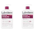 Lubriderm Advanced Therapy Fragrance Free Moisturizing Hand & Body Lotion + Pro-Ceramide with Vitamins E & Pro-Vitamin B5, Intense Hydration for Itchy