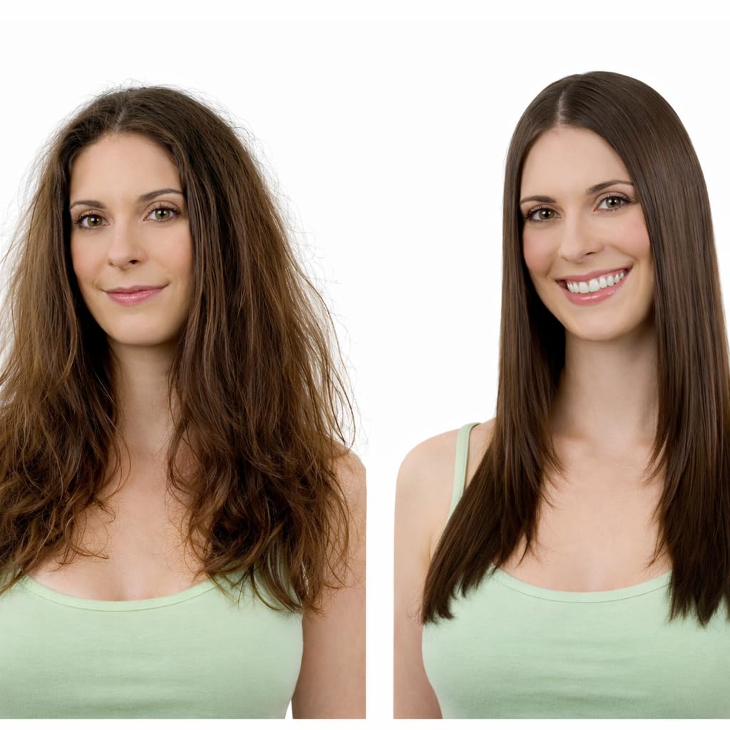 Complex Brazilian Keratin Blowout Straightening Smoothing Hair Treatment 4 Bottles 300ml Kit Includes Sulfate Free Shampoo Conditioner set by Keratin