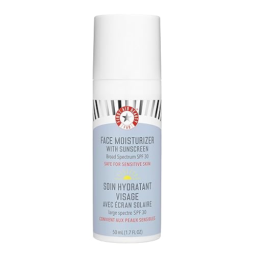 First Aid Beauty Ultra Repair Face Moisturizer with Sunscreen, SPF 30 - 2-in-1 Sun Protection + Daily Hydration - 1.7 oz