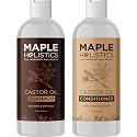 Castor Oil Shampoo and Conditioner Set - Jamaican Black Castor Oil Shampoo and Biotin Collagen Conditioner - Sulfate Free Shampoo and Conditioner
