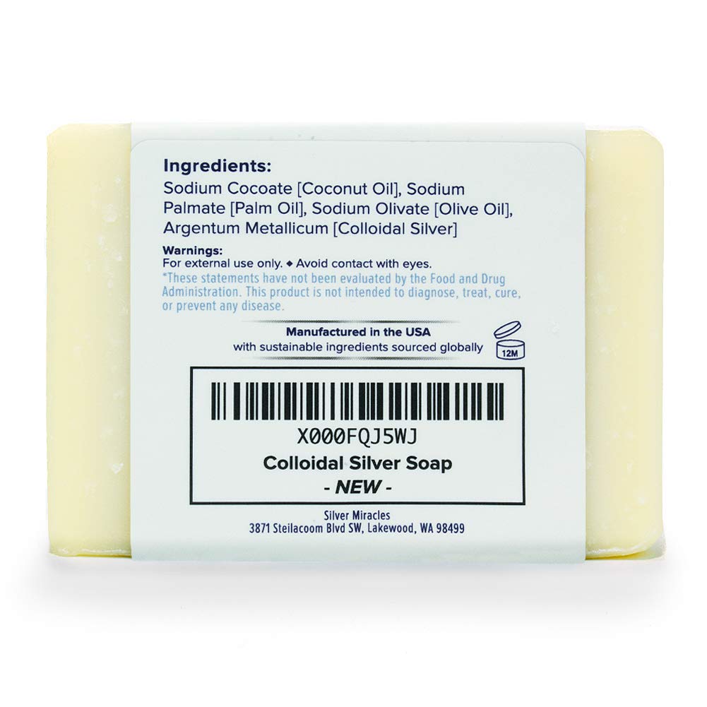 Silver Miracles - Colloidal Silver Soap