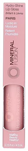 Mineral Fusion Hydro-Shine Lip Gloss, Paris, 0.15 Ounces