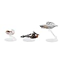 Hot Wheels Star Wars Starships 3-Pack Die-Cast Vehicles Inspired By The Mandalorian