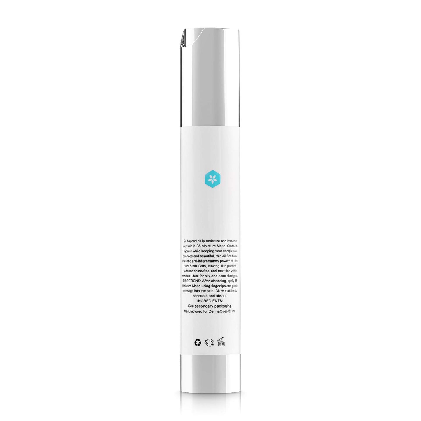 DermaQuest Essential B5 Moisture Matte - Face Moisturizer for Oily & Acne Prone Skin - 5% Hyaluronic Acid Women & Mens Moisturizer - Reduces Oil
