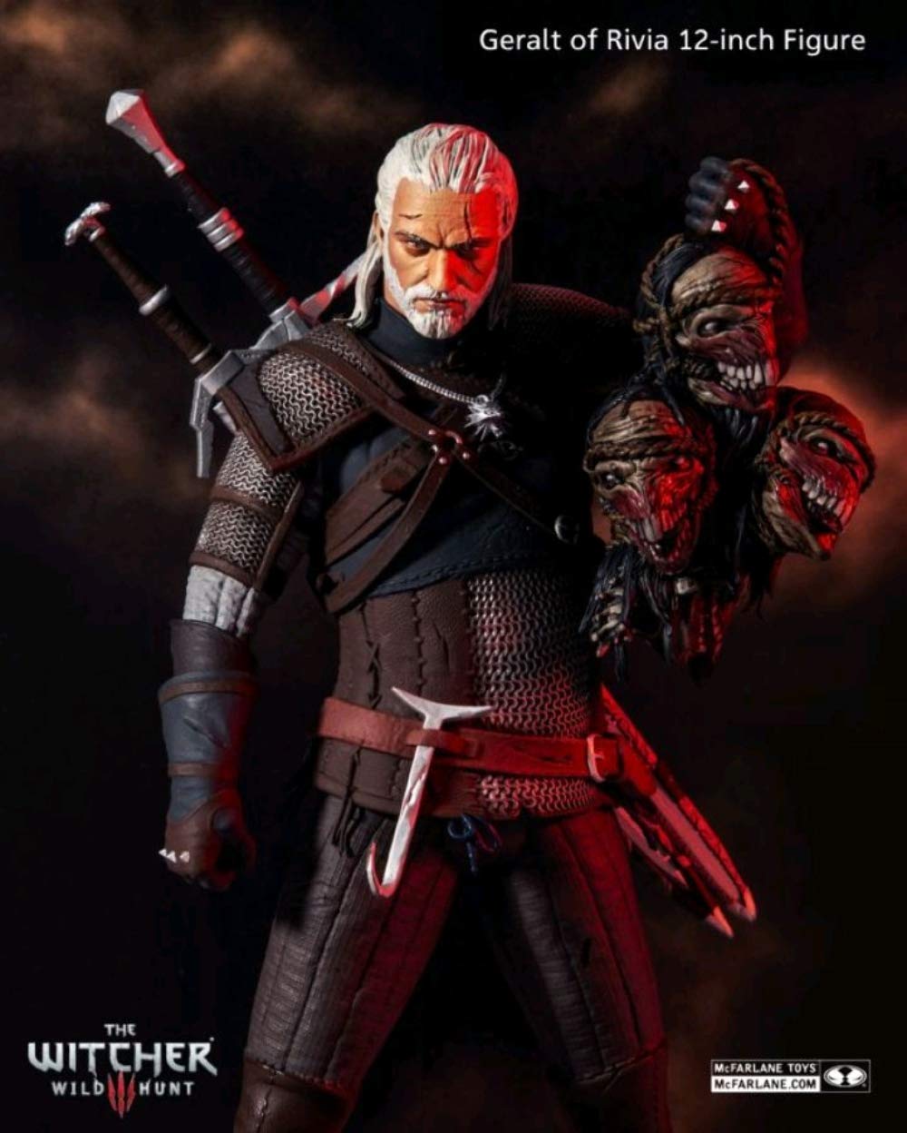 McFarlane Toys The Witcher Geralt of Rivia 12"" Action Figure (13441-4)