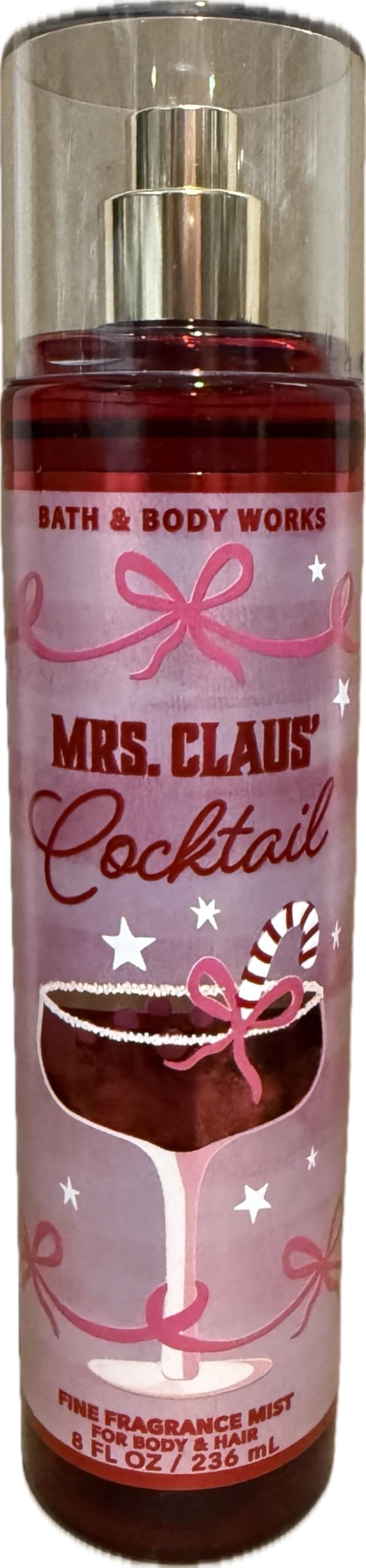 Bath & Body Works Mrs Claus Cocktail Fine Fragrance Mist 8 Ounces