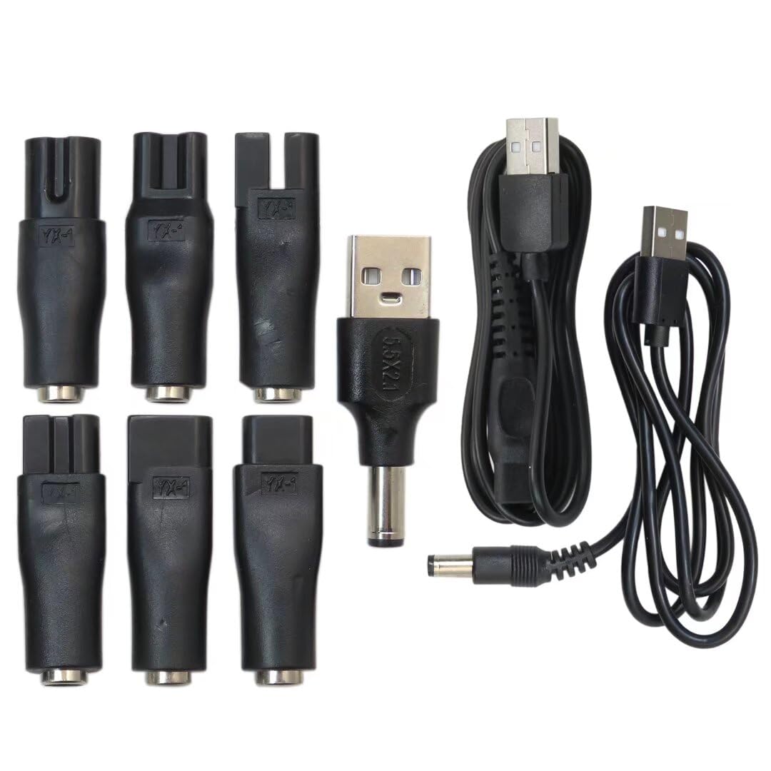 Power Cord 5V Replacement Charger Usb Adapter Suitable For Electric Hairdressers, Shavers, Beauty Instruments, Purifiers, Table Lamps And For Others Beauty and Personal Care USonline911