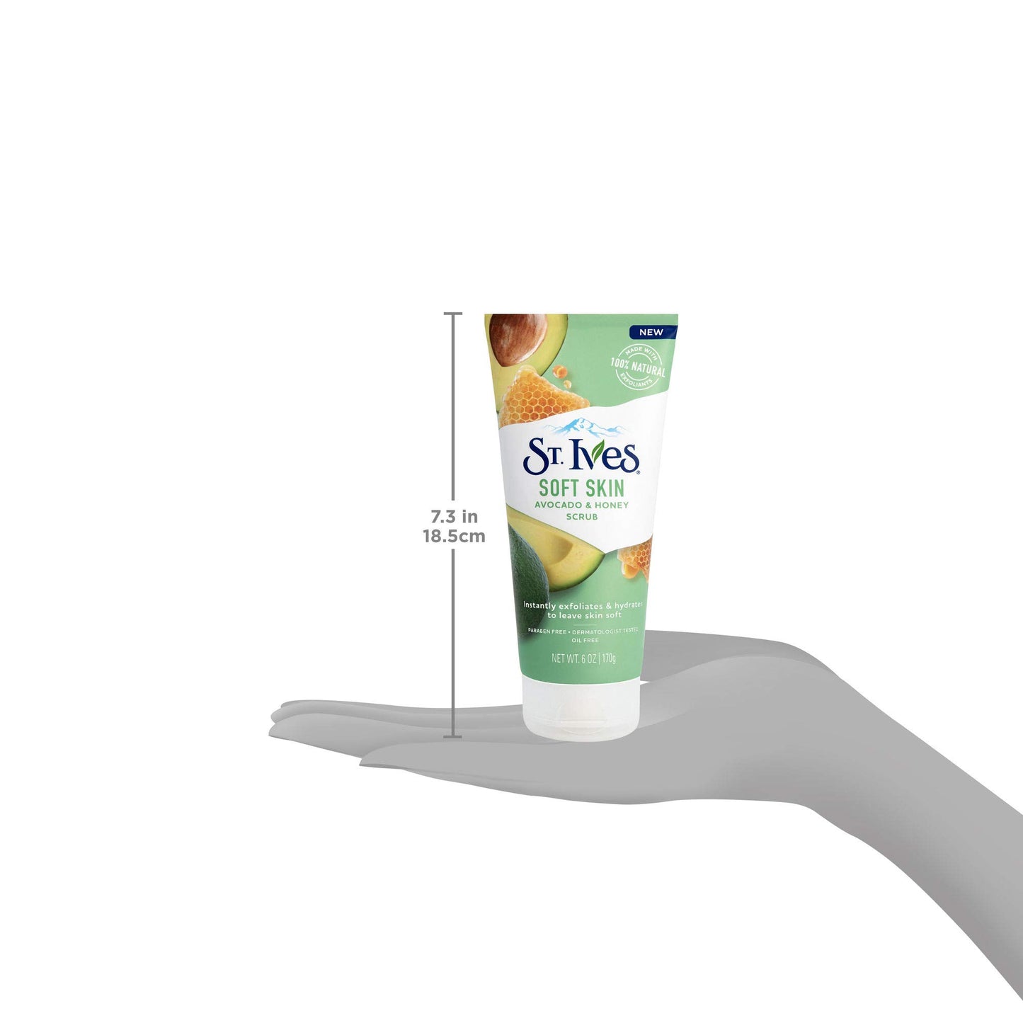 St Ives Scrub Avocado + Honey 1(6) 6z