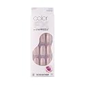 KISS Impress Color FX No Glue Mani 30 Pcs Press on Nails, Medium False Nails, Metallic Chrome & Cat Eye, Peel & Press, Hassle-Free Removal, Includes Beauty & Personal Care KISS