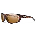 Suncloud Milestone Polarized Sunglass with Polycarbonate Lens, Matte Tortoise Frame/Brown, One Size