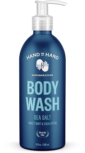 Hand in Hand, Body Wash Sea Salt, 10 Fl Oz