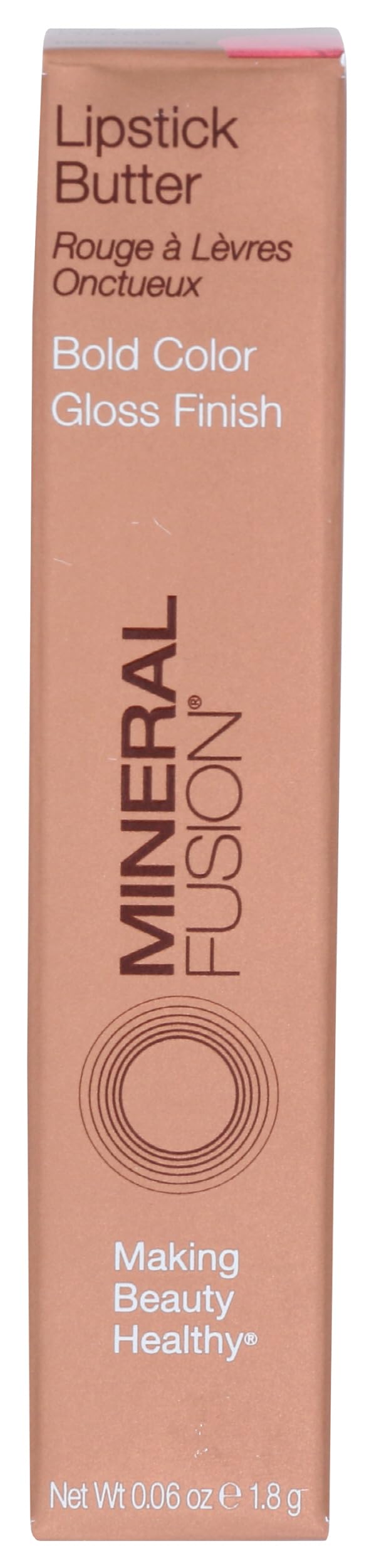 Mineral Fusion, Lipstick Butter Honeysuckle, 0.06 Ounce