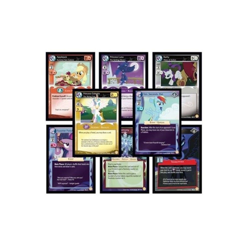 EnterPlay My Little Pony Collectible Card Game Celestial Solstice Exclusive Deluxe Set