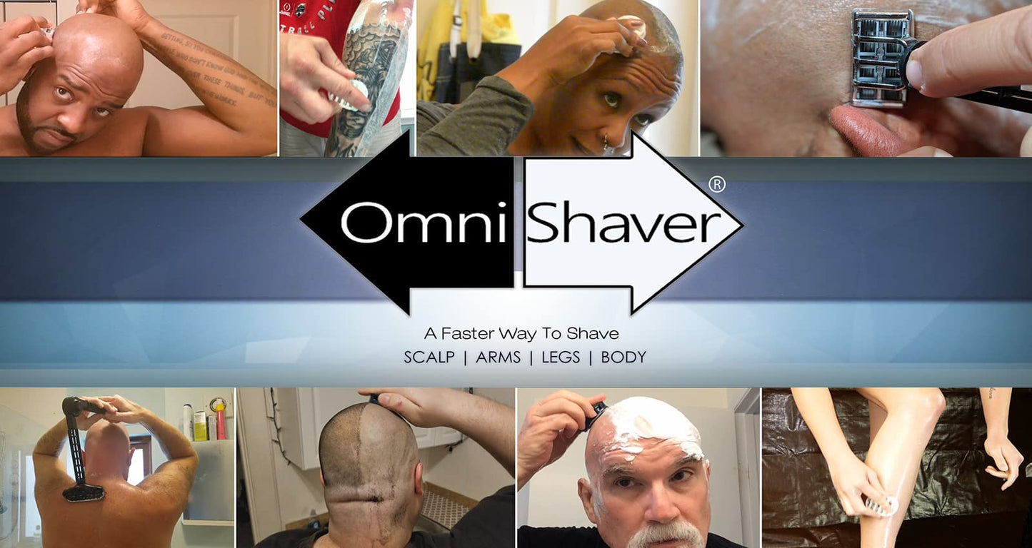 Omnishaver Travel Case Keep Your Omnishaver Away from Dirt and Dust and Avoid Blunt and Damaged Blades - Black Beauty and Personal Care OmniShaver