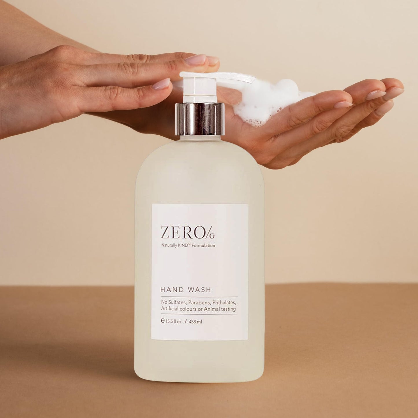 Gilchrist & Soames Zero% Unisex Hand Wash - Naturally Kind Sulfate, Paraben & Cruelty-Free Soap, Refreshing Botanical Scent Infused with Glycerin