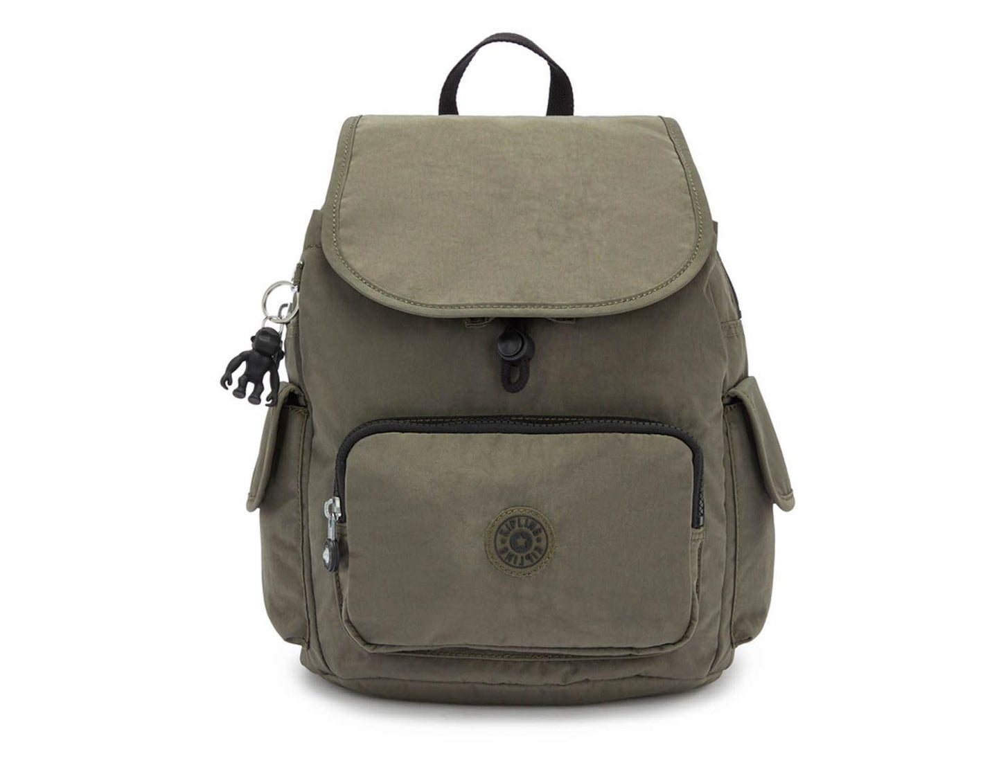 Kipling City Pack S Women's Backpack Handbag, Green moss, One Size