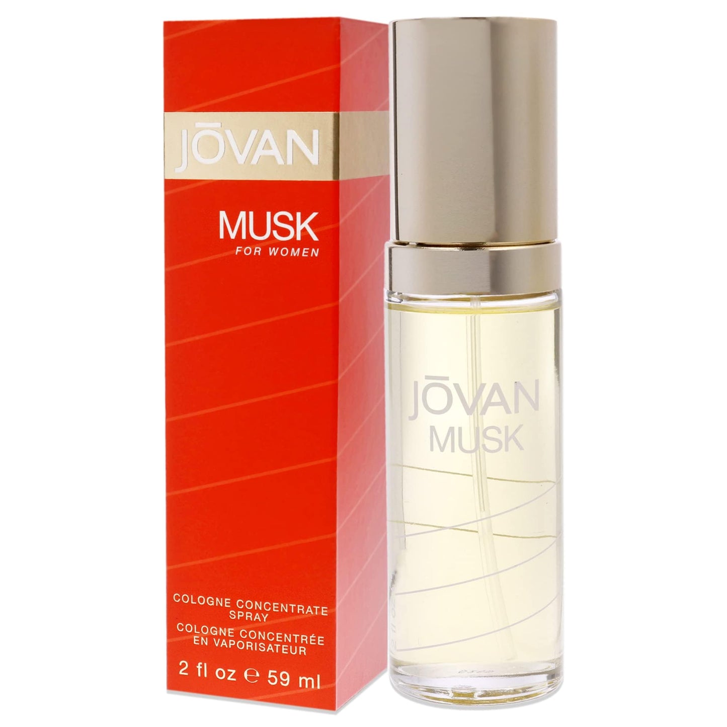Jovan Musk Cologne Concentrate Spray 2.0 Oz Musk Cologne Concentrate Spray 2.0 Oz (60 Ml) (W)
