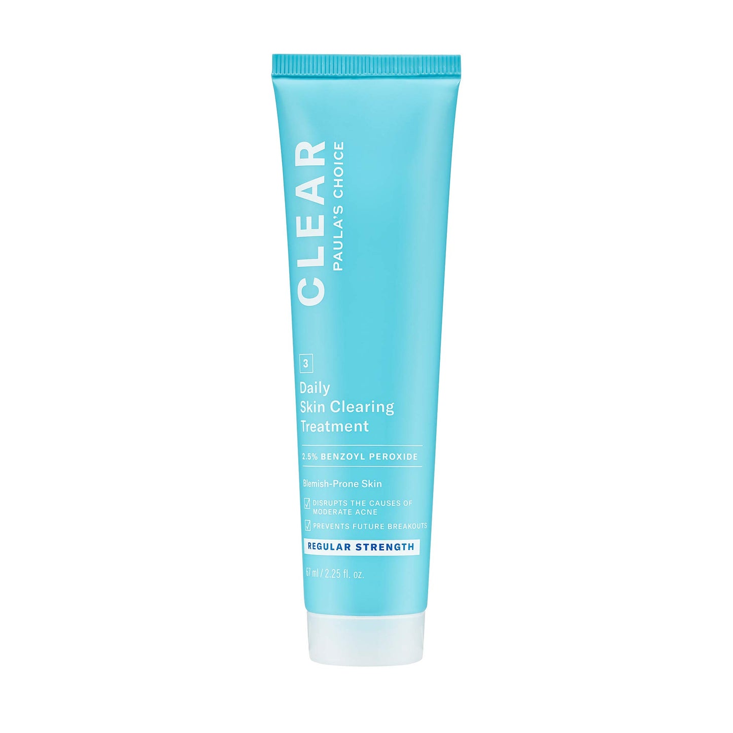 Paula's Choice CLEAR Daily Skin Clearing Cream, All Over Face Acne Treatment with Benzoyl Peroxide, Treats and Prevents Mild to Severe Acne
