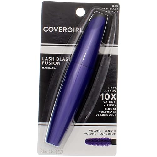 Cover Girl 12704 860vryblk Very Black Lashblast Fusion Mascara