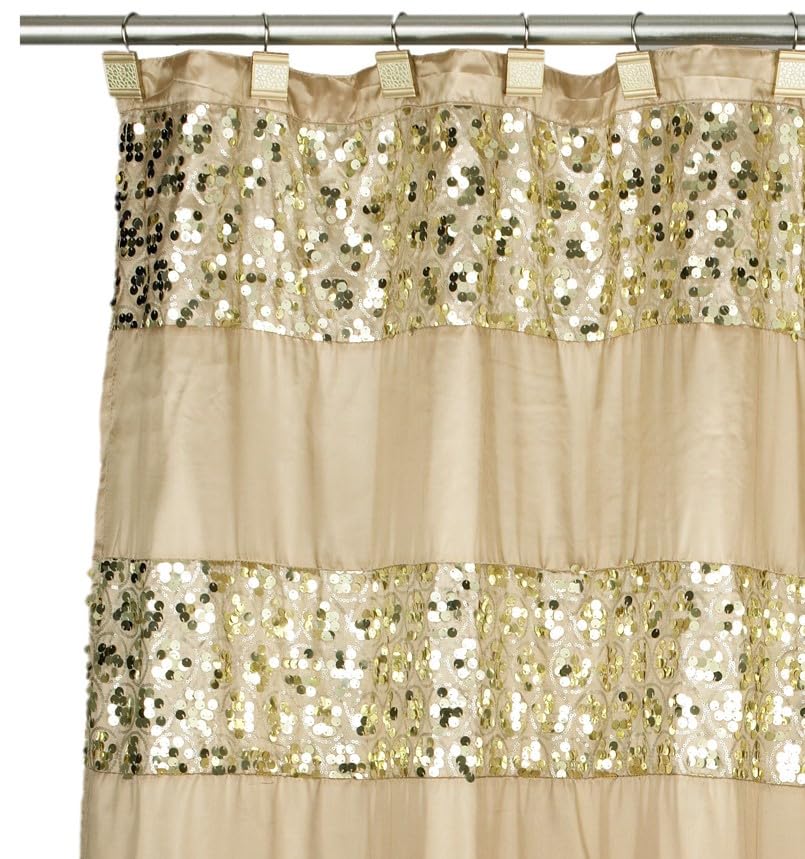 Popular Bath Champagne Sinatra, Shower Curtain