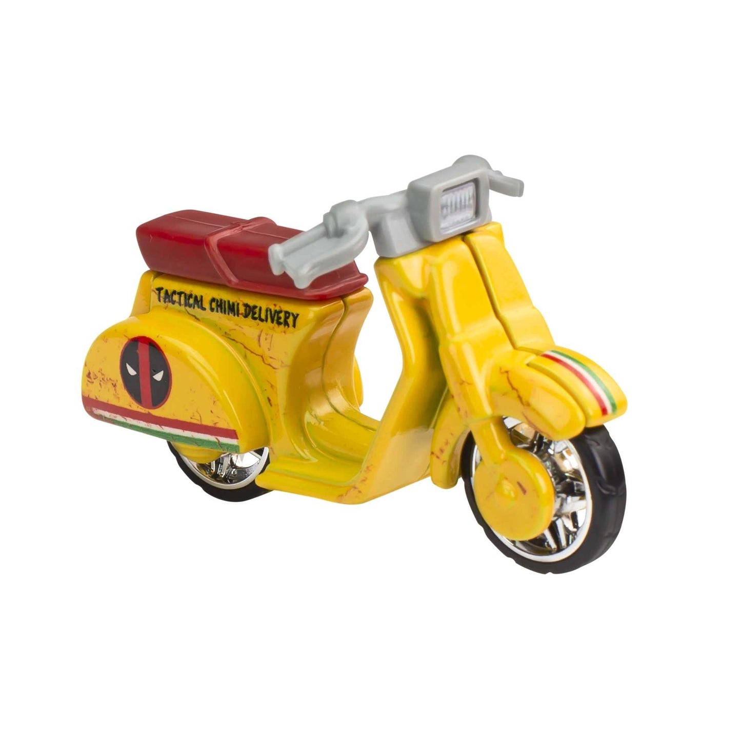 HOT WHEELS Retro Entertainment Collection,Deadpool Scooter, TV, & Video Games, Iconic Replicas for Play or Display, Gift for Collectors