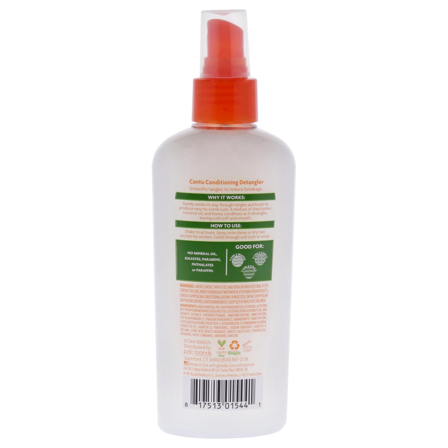 Cantu Care for Kids Conditioning Detangler, 6 Fl Oz (Packaging May Vary)