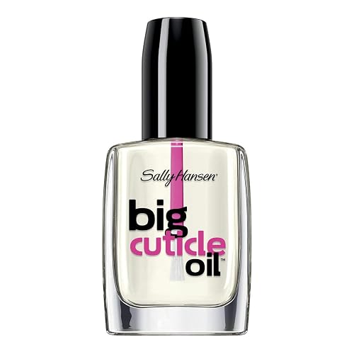 Sally Hansen Big Top & Base Coats Nail Polish, Big Cuticle Oil, 0.4 Fl Oz (Pack of 1) Beauty & Personal Care Sally Hansen