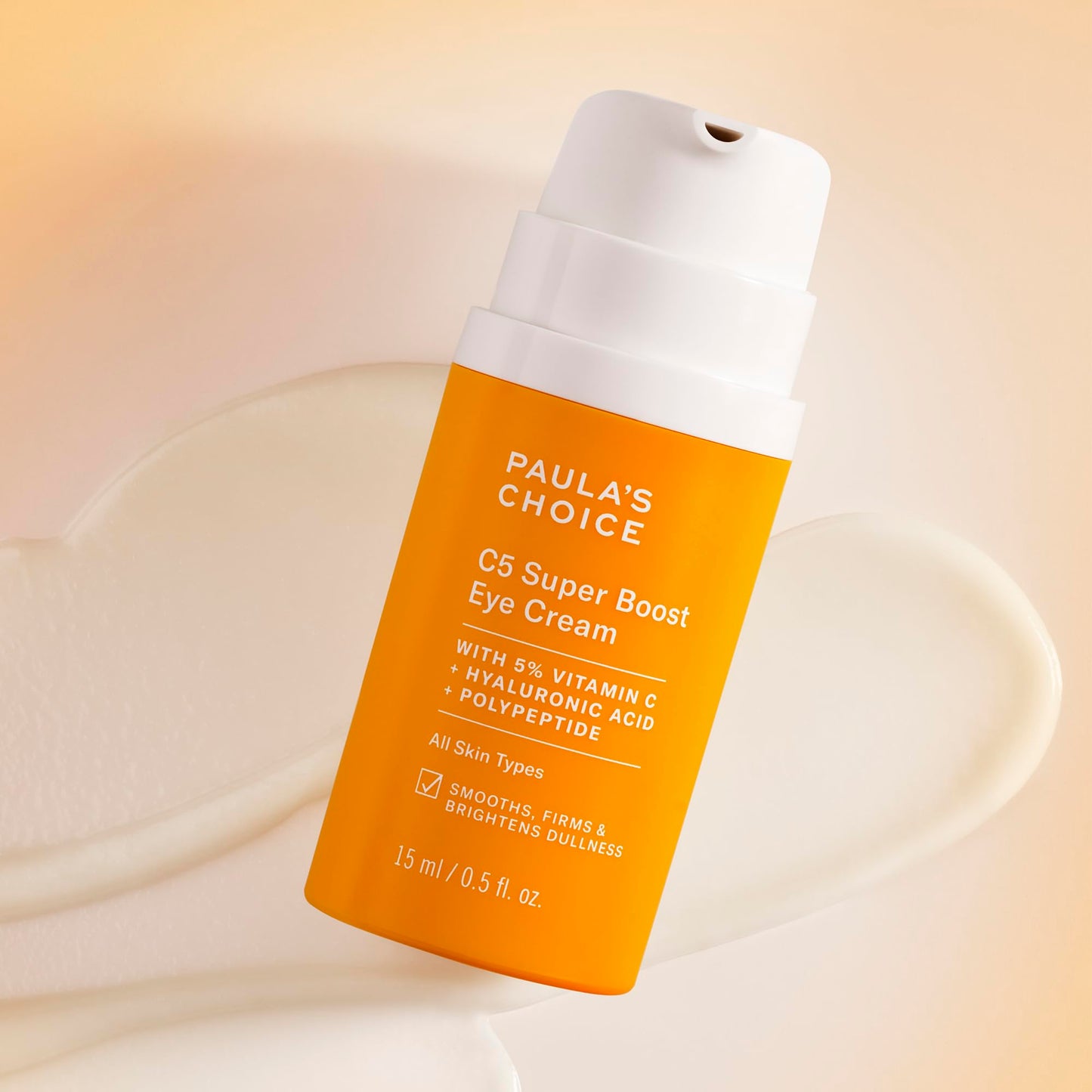 Paula's Choice C5 Super Boost Eye Cream for Dark Circles, Puffy Eyes, Fine Lines & Crow’s Feet, Eye Repair Cream with 5% Vitamin C, Hyaluronic Acid