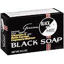 Black and White Black Soap, 6.1 oz (Pack of 4)