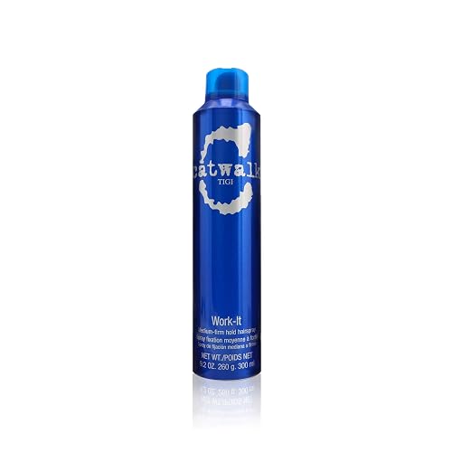 TIGI Catwalk Work-It Medium Firm Hold Hairspray 9.2 oz
