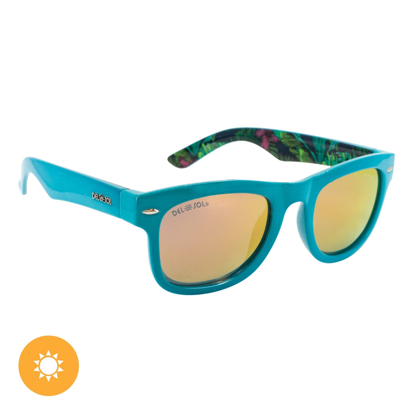 Del Sol Solize Color-Changing Sunglasses, 100% UVA and UVB Blocking Protection