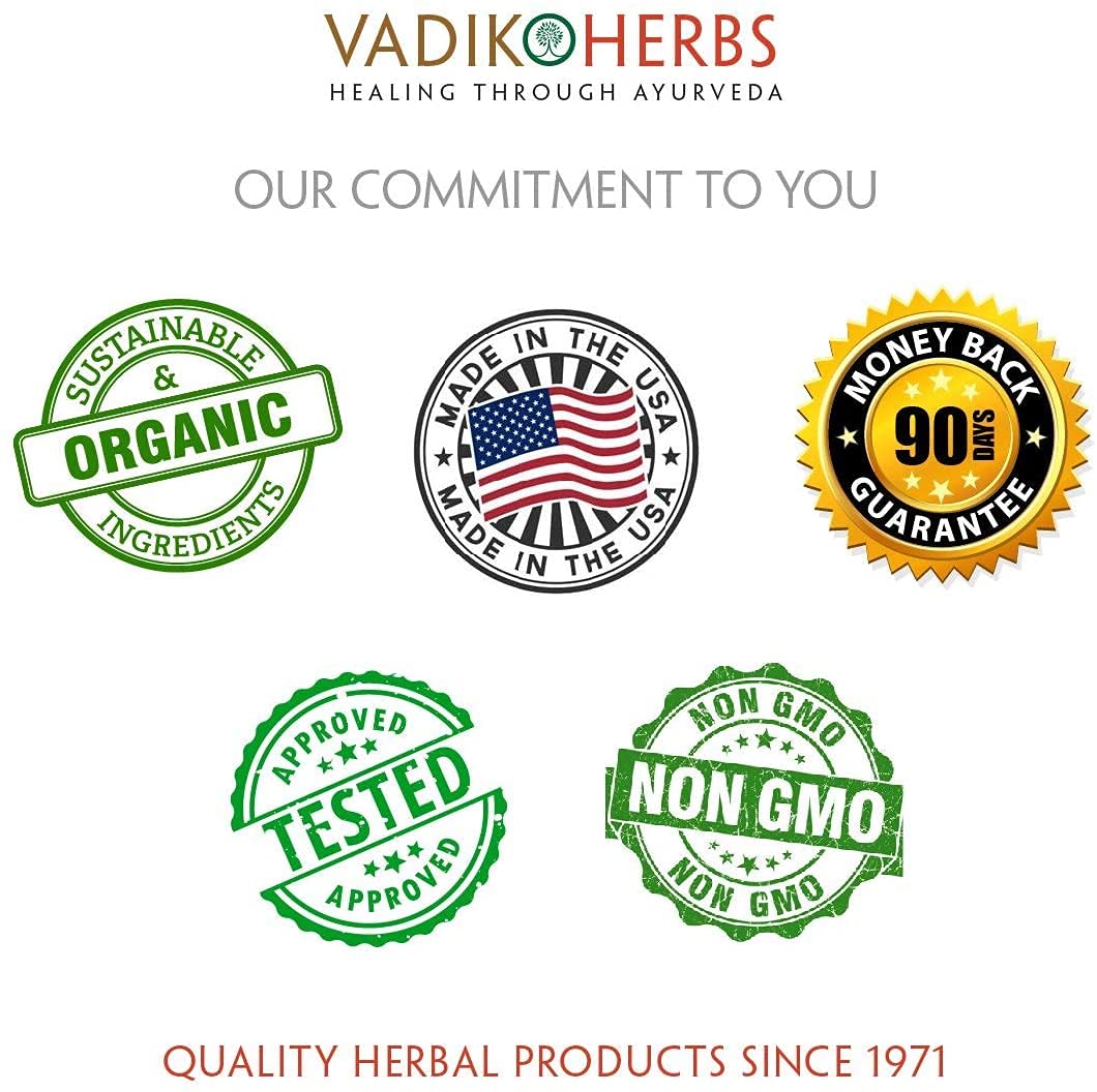 Vadik Herbs Brahmi Amla Hair Oil (8 oz) Ayurvedic herbal hair growth oil and hair conditioning oil with Rosemary Oil | Great for hair loss, balding