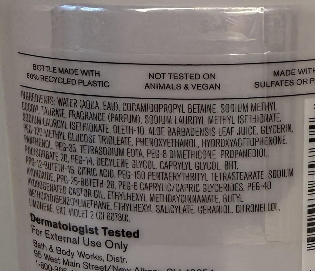 Bath & Body Works Always and Forever Body Wash Gel 10 Ounce Pack of 2