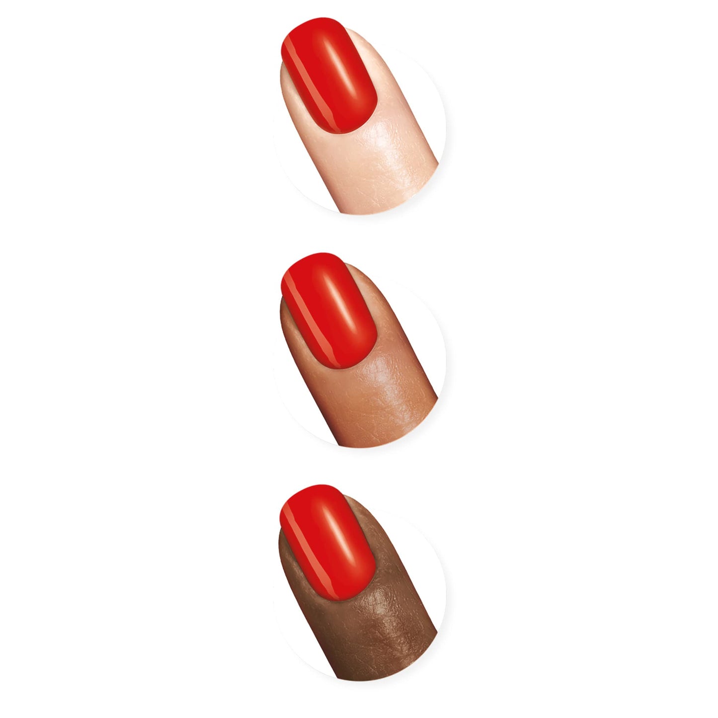 Sally Hansen Xtreme Wear Nail Polish, Streak-Free, Shiny Finish, Long-Lasting Nail Color, Red-ical Rockstar, 0.12 fl oz Beauty & Personal Care Sally Hansen